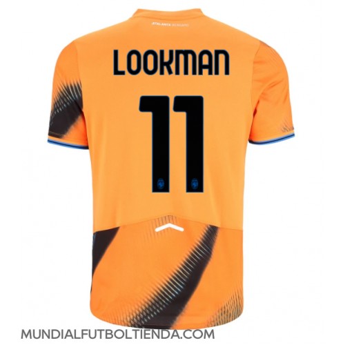 Camiseta Atalanta Ademola Lookman #11 Tercera Equipación Replica 2025-26 mangas cortas